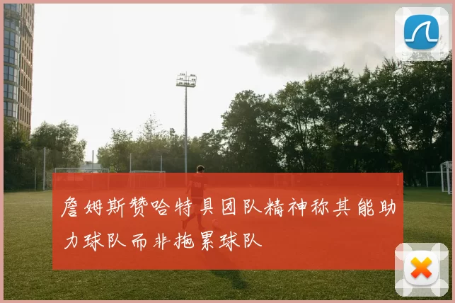 詹姆斯赞哈特具团队精神称其能助力球队而非拖累球队